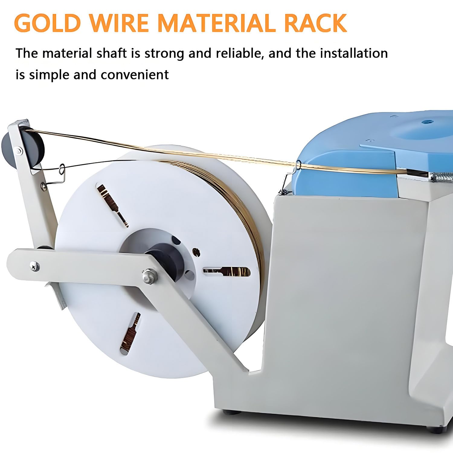 Macchina semiautomatica per sigillare e impacchettare con rotolo di filo, ideale per panetteria, giardino e progetti artigianali