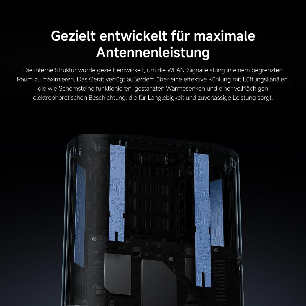 WLAN-Router WiFi7 BE3600 – 2.5G-Port, Mesh-WLAN, BLE, Multi-Geräte-Verbindung mit geringer Latenz
