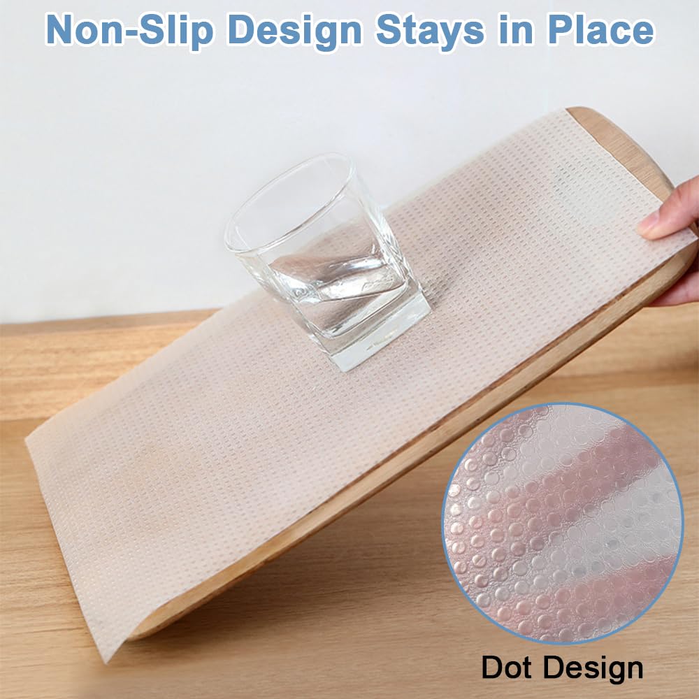 Tappetini Frigorifero Antimuffa 8 Pezzi | 29x45 Cm | EVA Tagliabile | Lavabile | Per Cassetti E Armadi - Foto 7