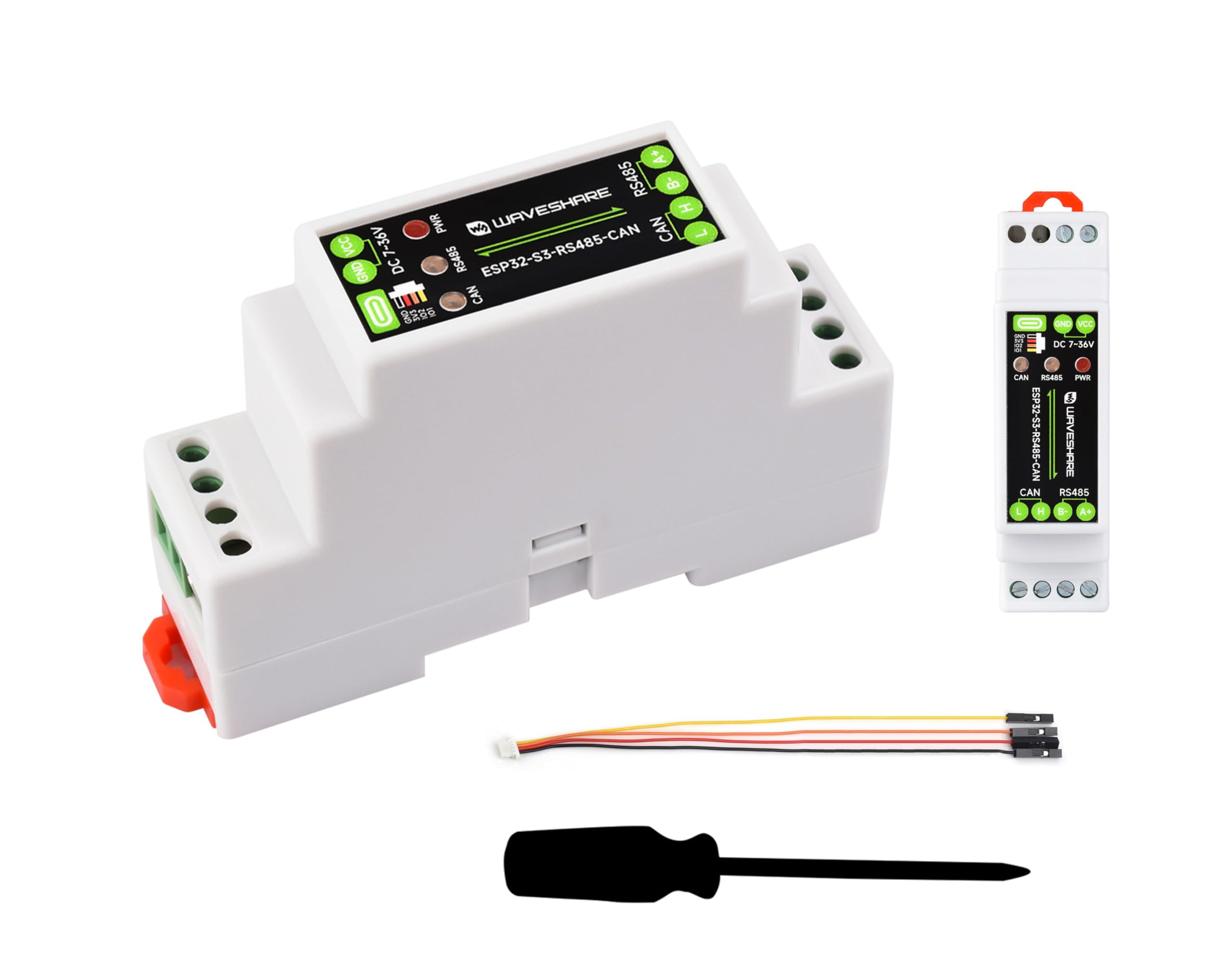 Placa de control industrial ESP32-S3 con interfaces de comunicación RS485 y CAN, soporta comunicación Wi-Fi, Bluetooth, RS485, CAN, múltiples circuitos de protección integrados, para el mercado AIoT