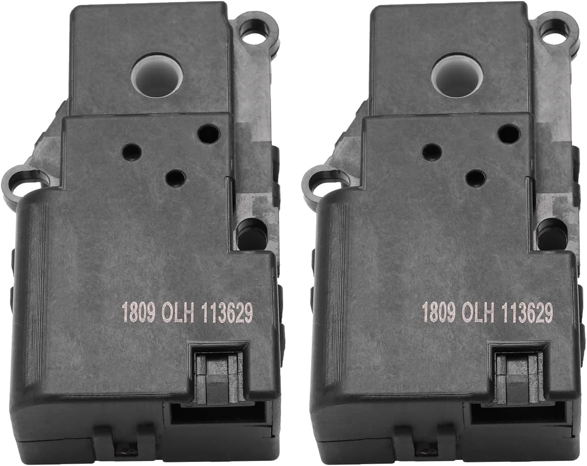 2PCS Air Door Actuator A/C HAVC Heater Blend Door Actuator Fit for 2002-2006 for Chevy for Trailblazer,03-06 for GMC for Envoy XL,04-05 for GMC for Envoy XUV,03-08 for Isuzu for Ascender 604-130