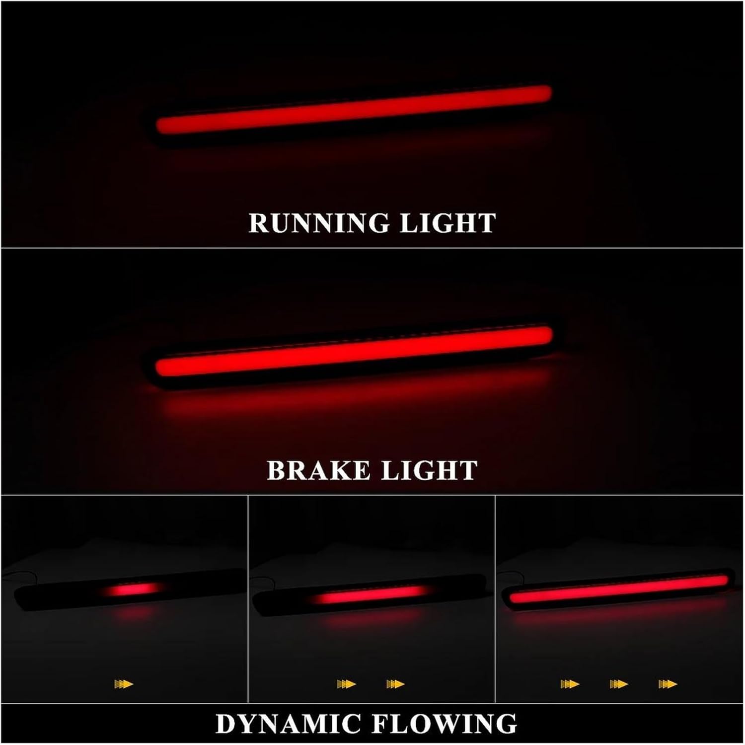 Wing Mirror Indicator Car Led Third Brake Light For Toyota For Hilux For Revo 2015-2020 Rear Tail Lights Turn Signal Lamps Accessories