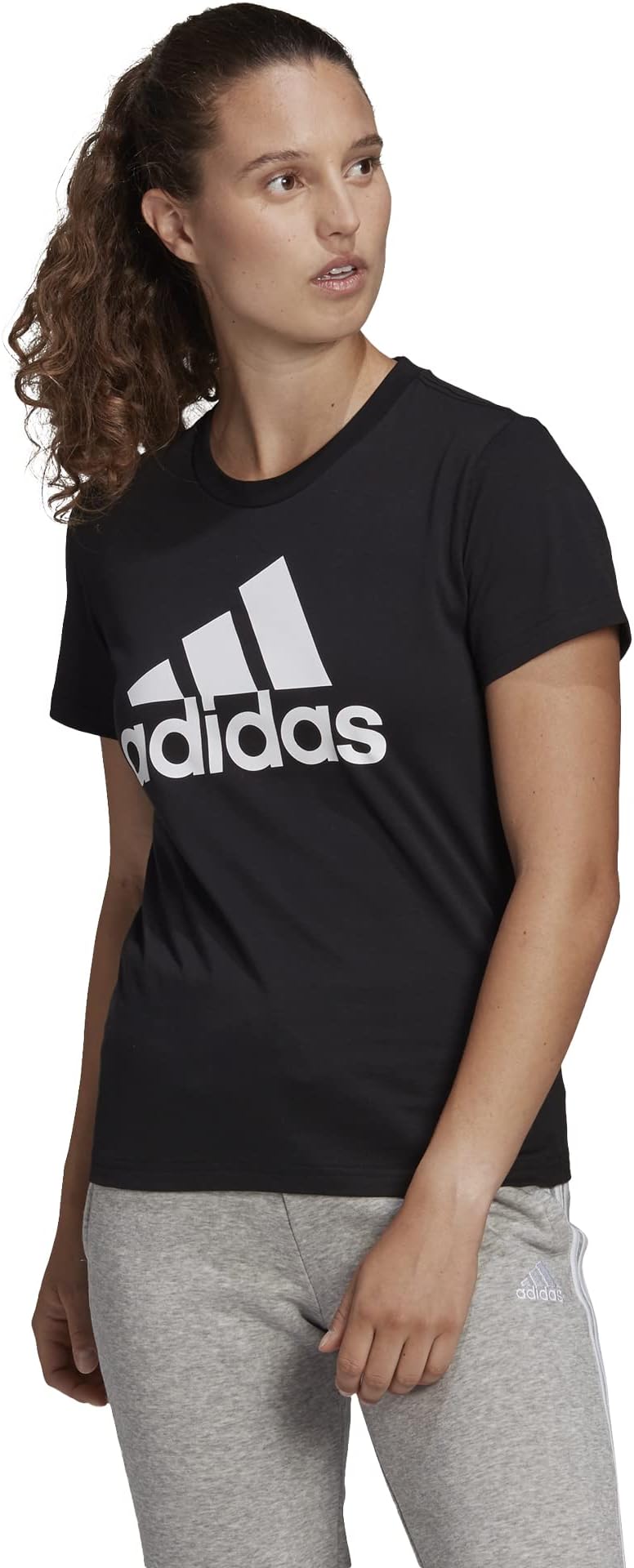 adidasWomen's Essentials Logo Tee