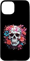 Vista 9 de Breast Cancer Skull Shirt For Women Sugar Skull Pink Ribbon Case for iPhone 16