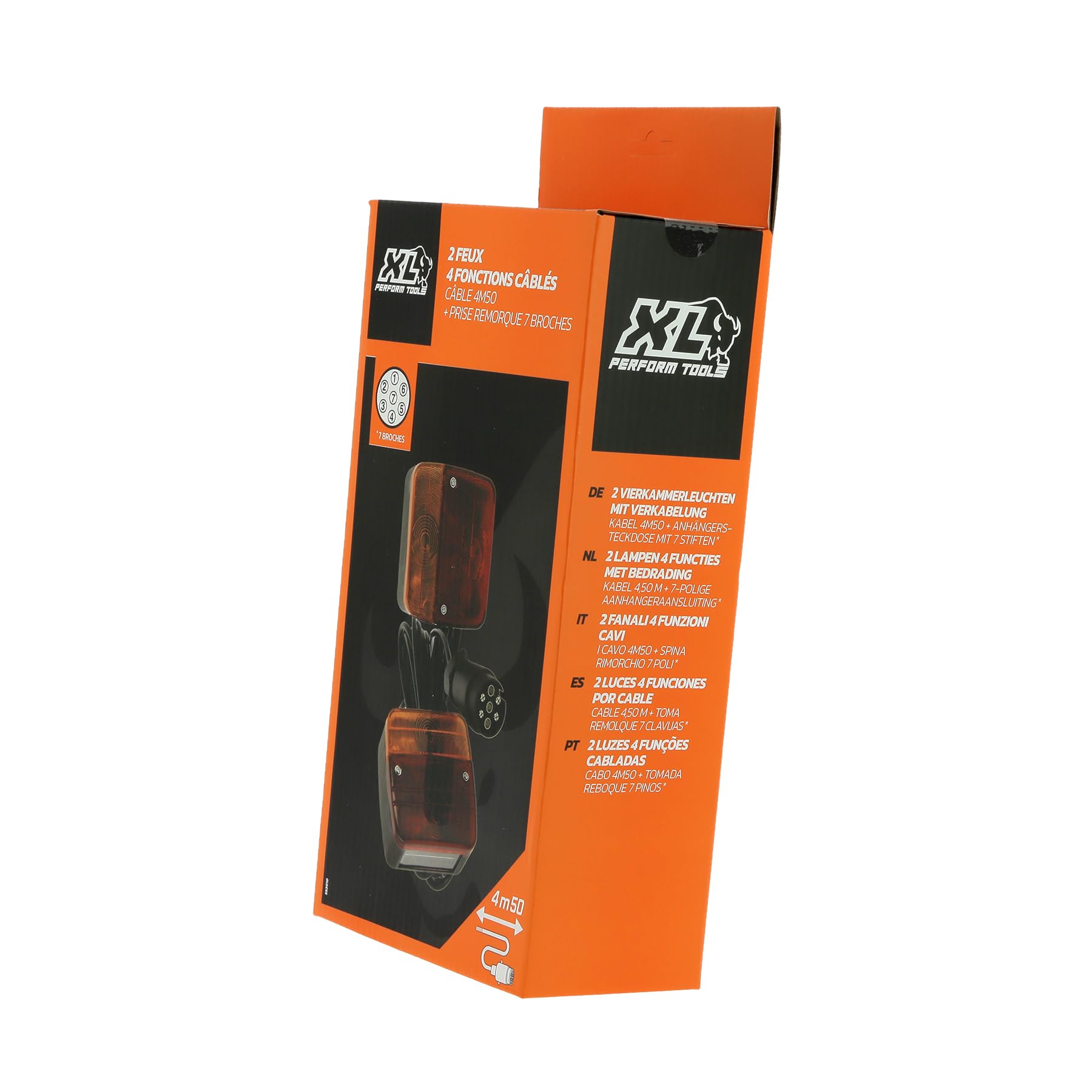 XL Perform Tool 553910 2 Luces 4 Funciones de 4,5 m