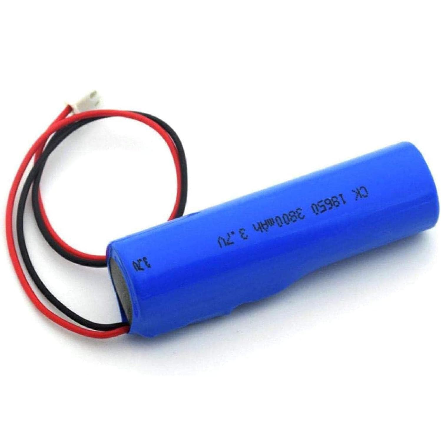 SZAJOR Lithium-Ion Battery 18650 3.7V 3800mAh Rechargeable Replacement Battery with XH 2-Pin Plug, 1 Pcs