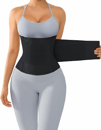 Lover-Beauty Waist Trainer for Women and Men Belly Fat Tummy Control Belt Long Torso Sauna Workout Waist Cincher Trimmer