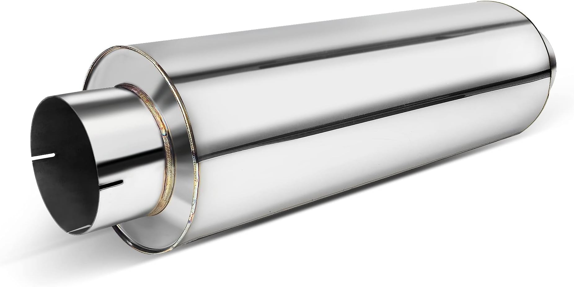 JY Performance 5 inch Muffler Diesel, Muffler 8" x 24" Body