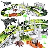 MDINGTD Dinosaurier Spielzeug ab 4 5 6 7 8 Jahre Junge, Parkhaus für Kinder Junge Mädche Ostern geschenken 3-12 Jahre Auto Montessori Spielzeug ab 3-12 Jahre