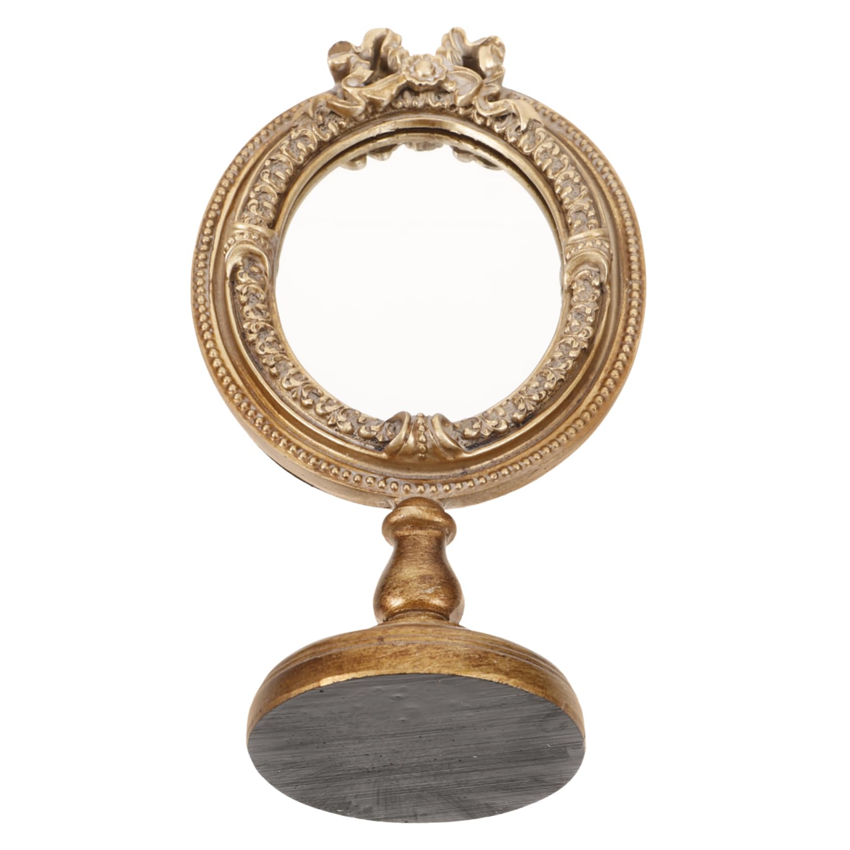 Healeved 3stücke Vintage Makeup Spiegel Mit Stabilem Standfuß Kompakter Tischspiegel Für Schlafzimmer Für Teenager Und Professionelle Makeup-künstler Langlebig Und Ästhetisch