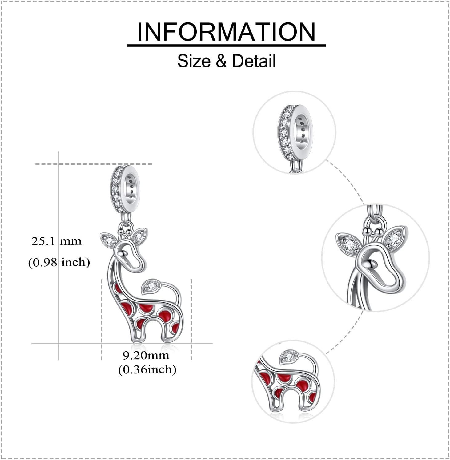 Bakers/Possum/Bear/Giraffe/Turtle/Octopus Gifts Sterling Silver Bakers/Possum/Bear/Giraffe/Turtle/Octopus Beads Charm Jewelry for Women - Image 4