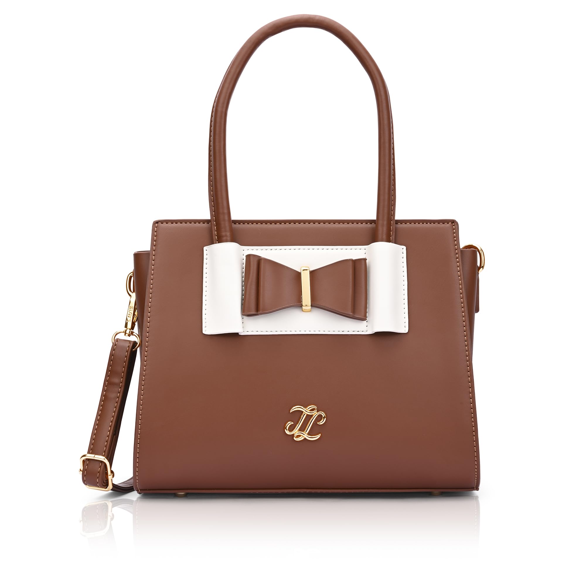 Women's Louisana Medium Satchel Handbag | Satchel Bag For Work | Ladies Purse | Stylish Shoulder Bag | Gift For Women-image-23