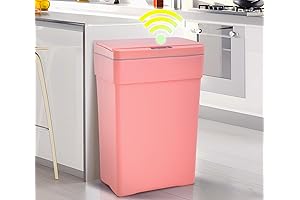 13 Gallon Pink Trash Can