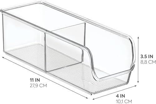 Miniatura 2 de Organizador para la nevera InterDesign, Plástico, Transparente, S