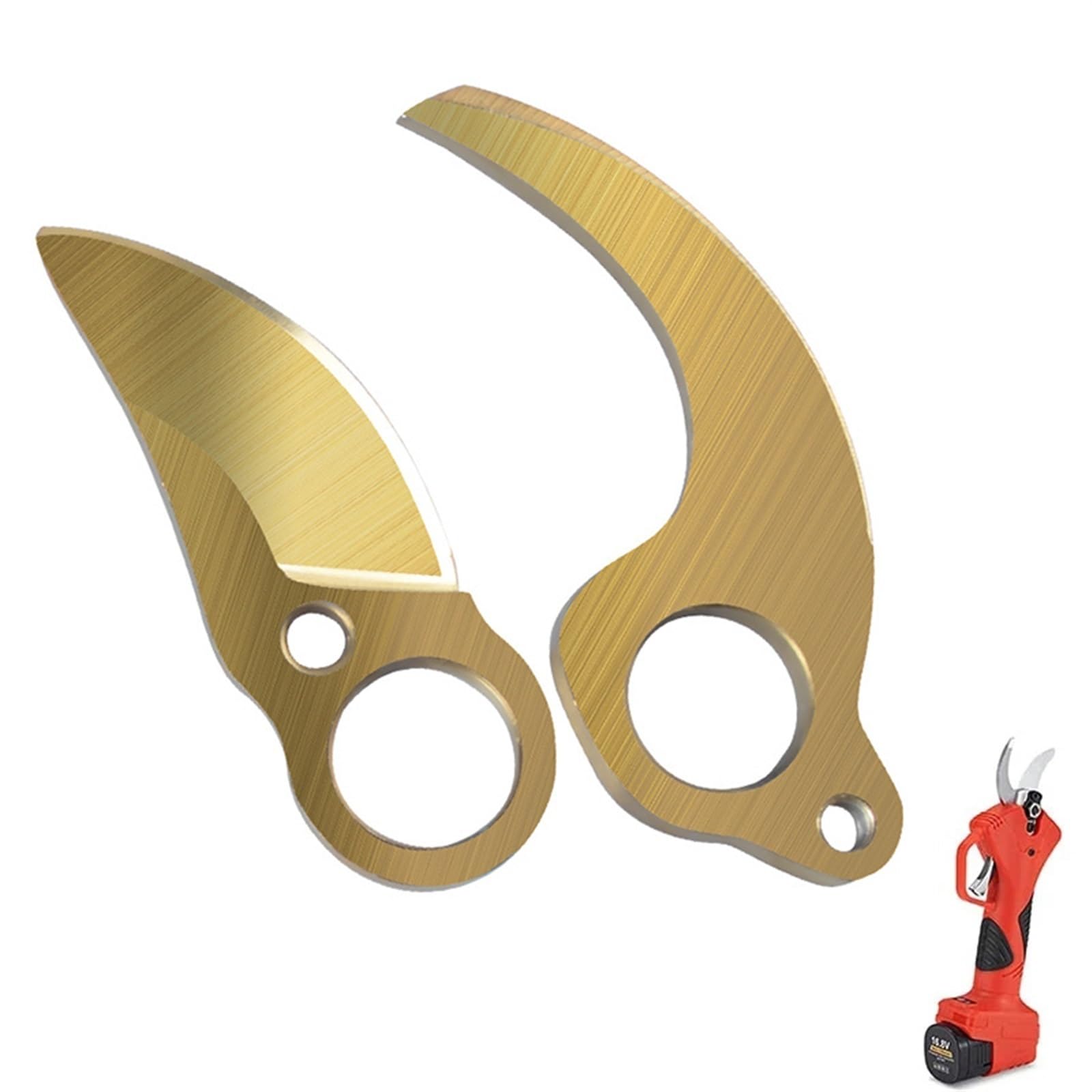 Podadora inalámbrica SK5 de 30mm y 40mm, cuchilla reemplazable, accesorios de tijeras de podar eléctricas, árbol frutal, ramas de bonsái, herramienta de jardín (Color : 4.0 fixed blade)