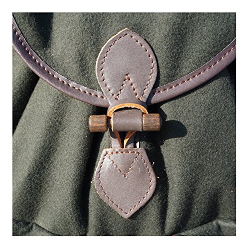 Foto von Waffenpflegewelt Lautloser Jagdrucksack Wanderrucksack imprägniertes Qualitätsleinen jagdgrün 45 Liter Volumen