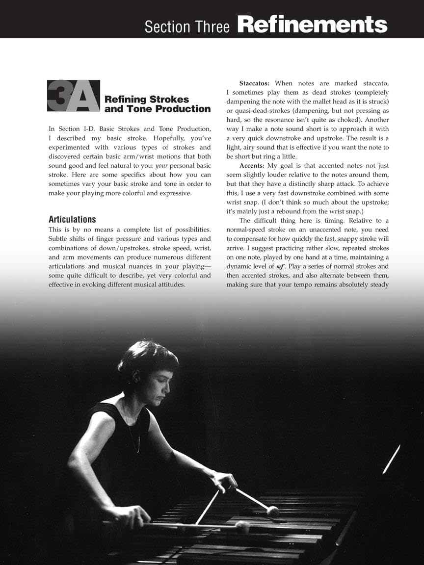 Four-Mallet Marimba Playing - A Musical Approach for All Levels | Marimba Technique and Studies for Beginners to Advanced Players By Nancy Zeltsman | Classic and Contemporary Solos for Recitals - Image 9