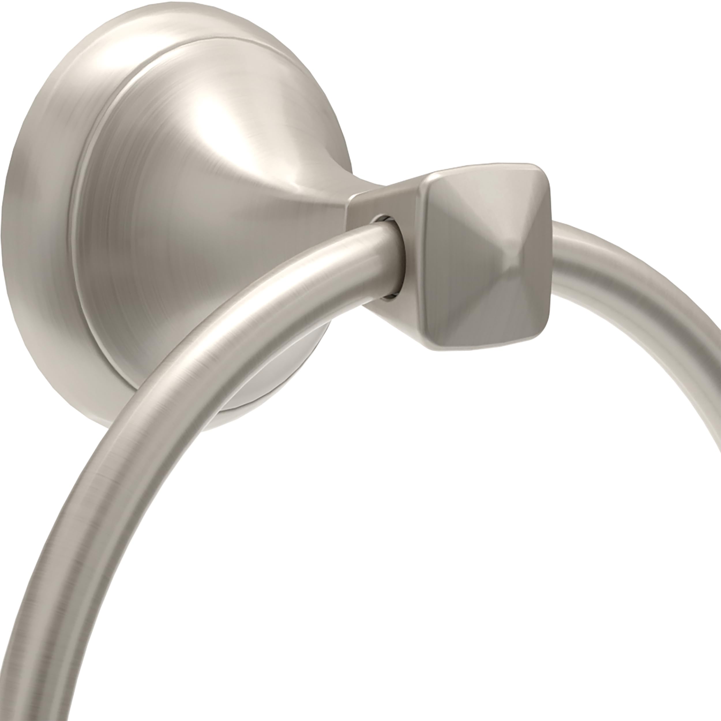 Delta Brushed Nickel Hand Towel Ring - Modern Bathroom Hardware -5 Delta Brushed Nickel Hand Towel Ring - Modern Bathroom Hardware -5