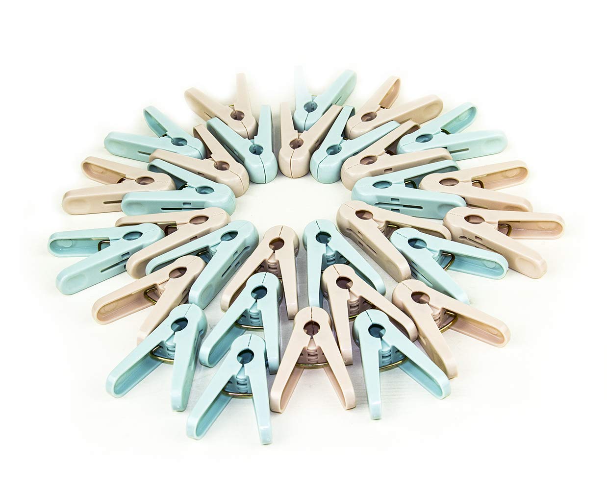 In-House Plastic Clothes Pegs Mix Colors 30pcs set [CP-1509]