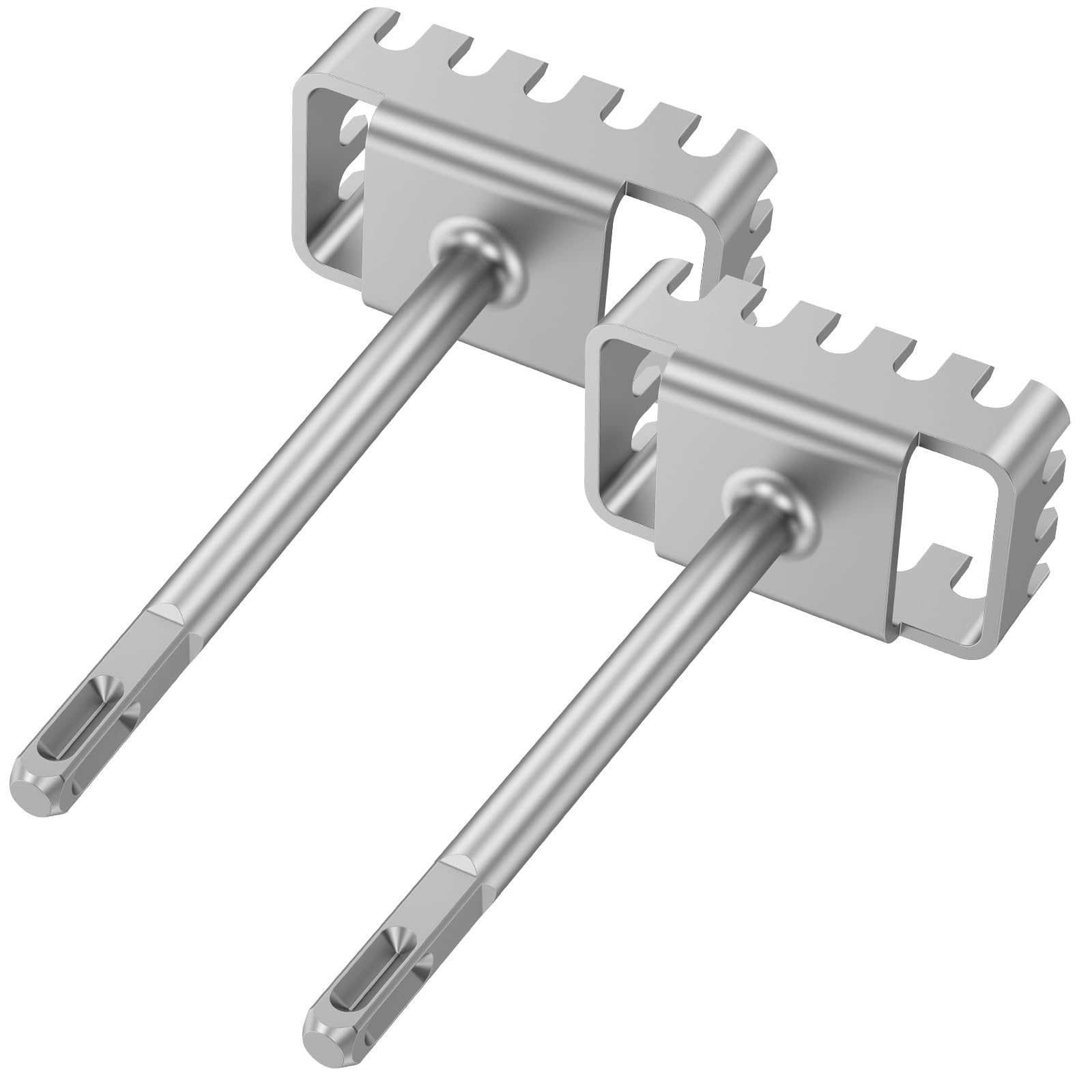 LZVXTYM Square Hole Cutter for 86-Type Electrical Box, 3/8" Concrete Square Slot Cutter, Heavy Duty Steel Rectangle Brick Hole Punch, Socket Slot