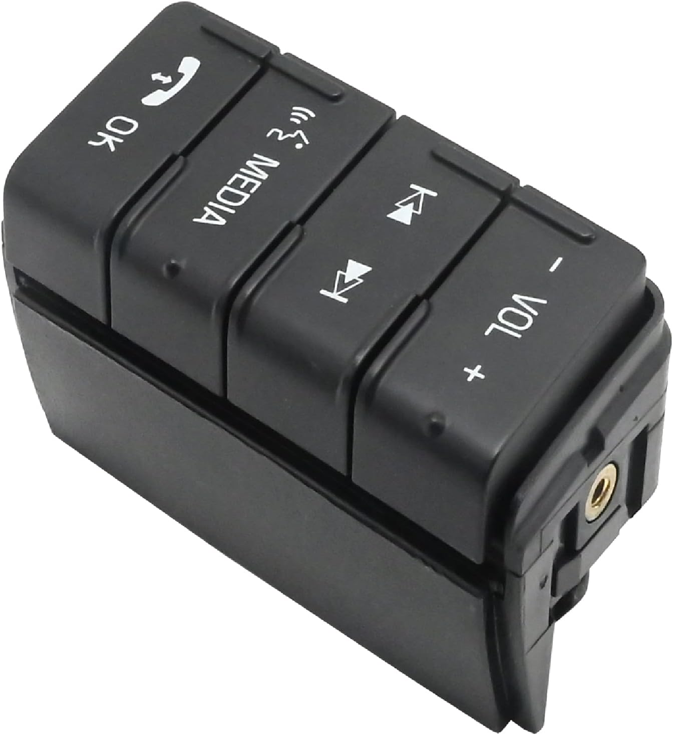 Hoypeyfiy AL3Z9C888CA Right Side Car Steering Wheel Audio Control Switch Replacement for Ford F series-150 2011 2012 2013 2014 Replaces AL3Z-9C888-CA SW6880 SW-6880