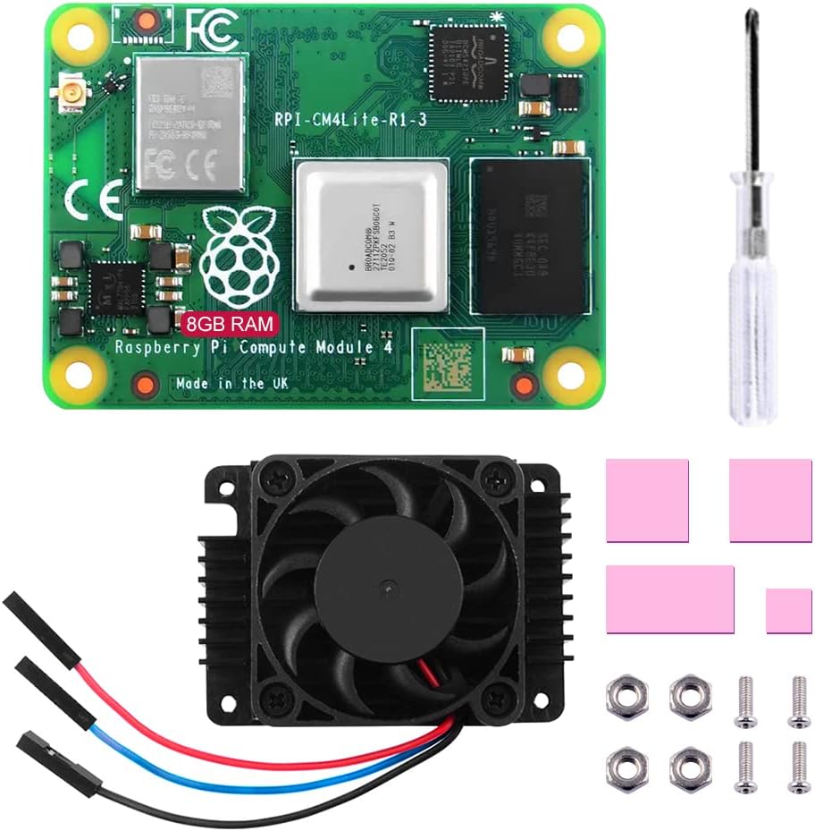 Raspberry Pi Compute Module 4 – CM4108000 Con 8GB RAM, WiFi 5GHz E BT 5.0