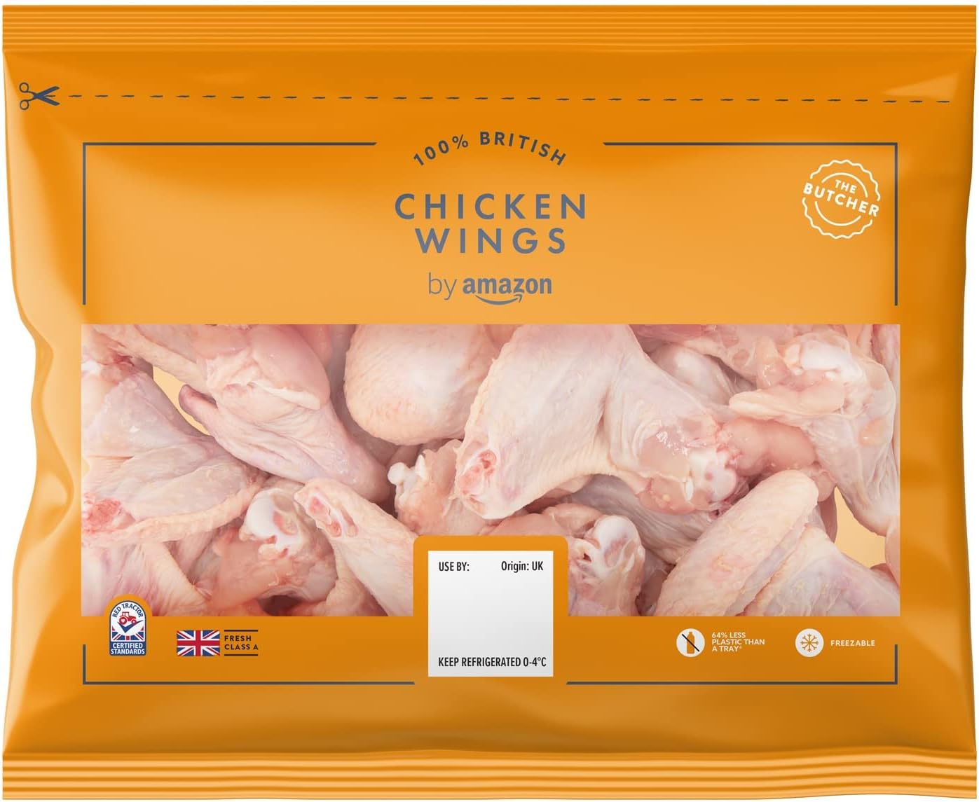 by Amazon British Chicken Wings, 1kg