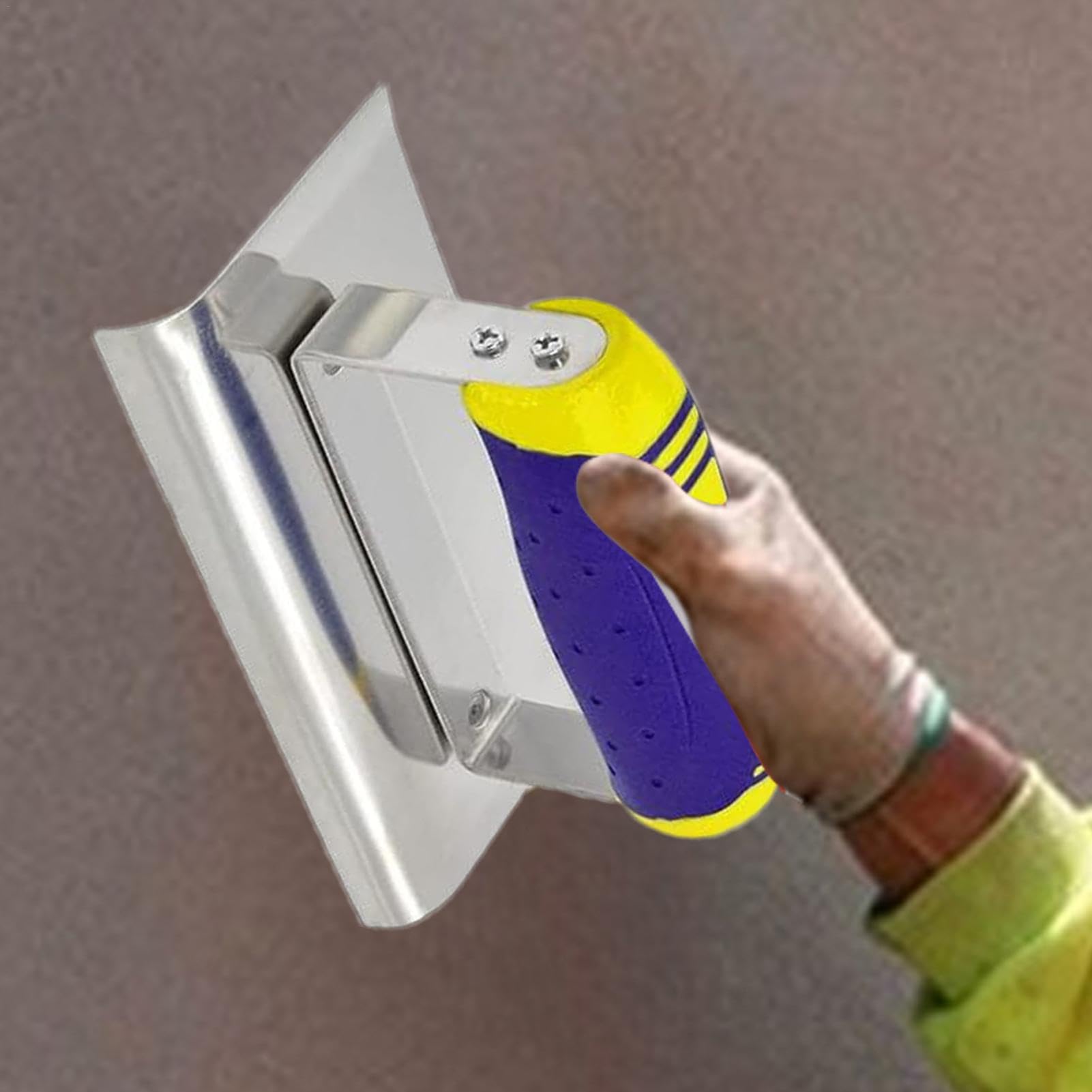 Bordatrice manuale per cemento, molatrice per cemento | Frattazzo per finitura in cemento in acciaio inossidabile, molatrice manuale,Strumenti di rifinitura di precisione con impugnatura ergonomica, s