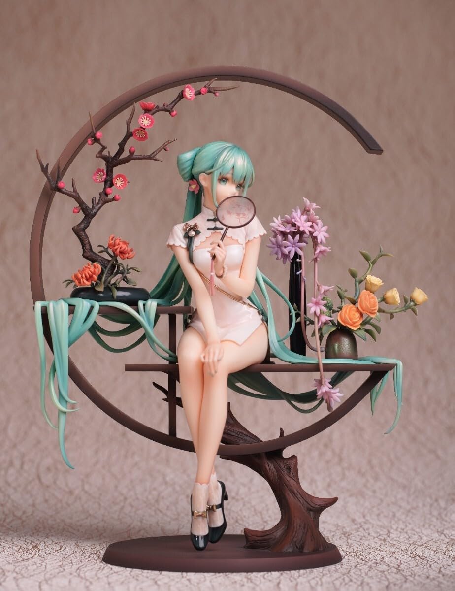 Amazon.co.jp: Myethos 初音ミク 韶華 1/7 スケール フィギュア 特典タペストリー付き ミートス : ホビー