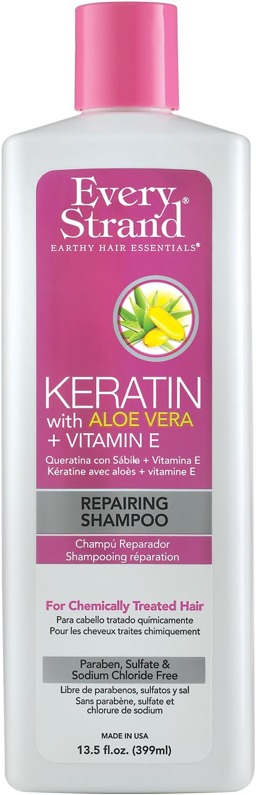 Es Keratin Shampoo 13.5 Ounce - Pack Quantity: 1