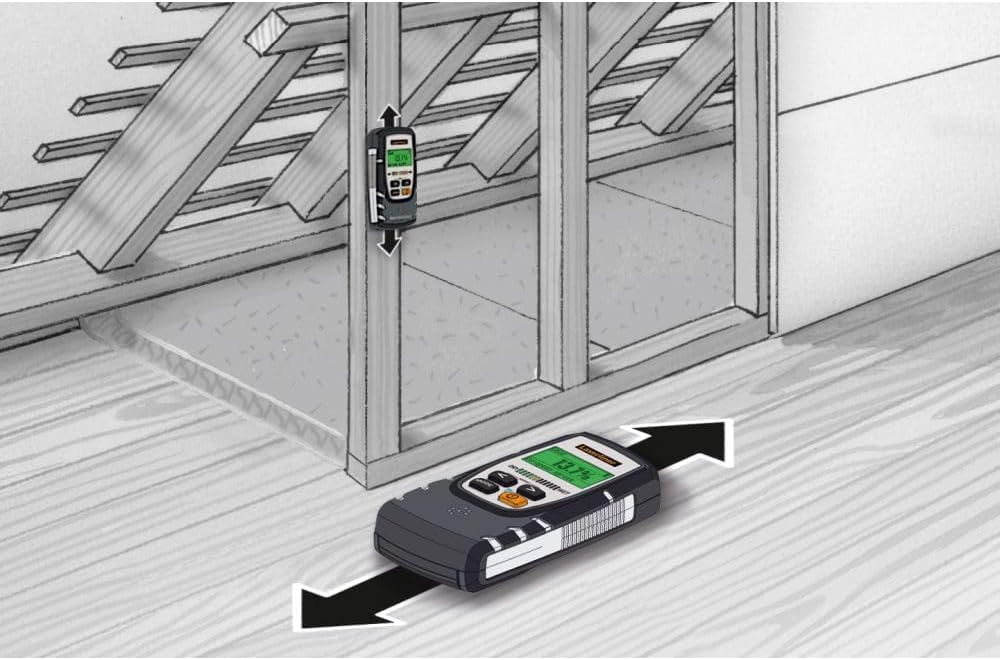 Laserliner 1604361 082.334A MoistureMaster Compact Plus Material Moisture Meter