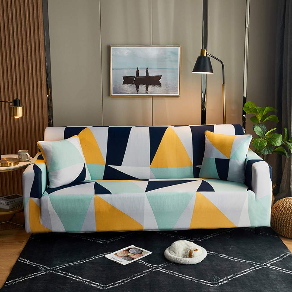 Housse de canapé extensible universelle 3 places de style bohème pour grand salon moderne