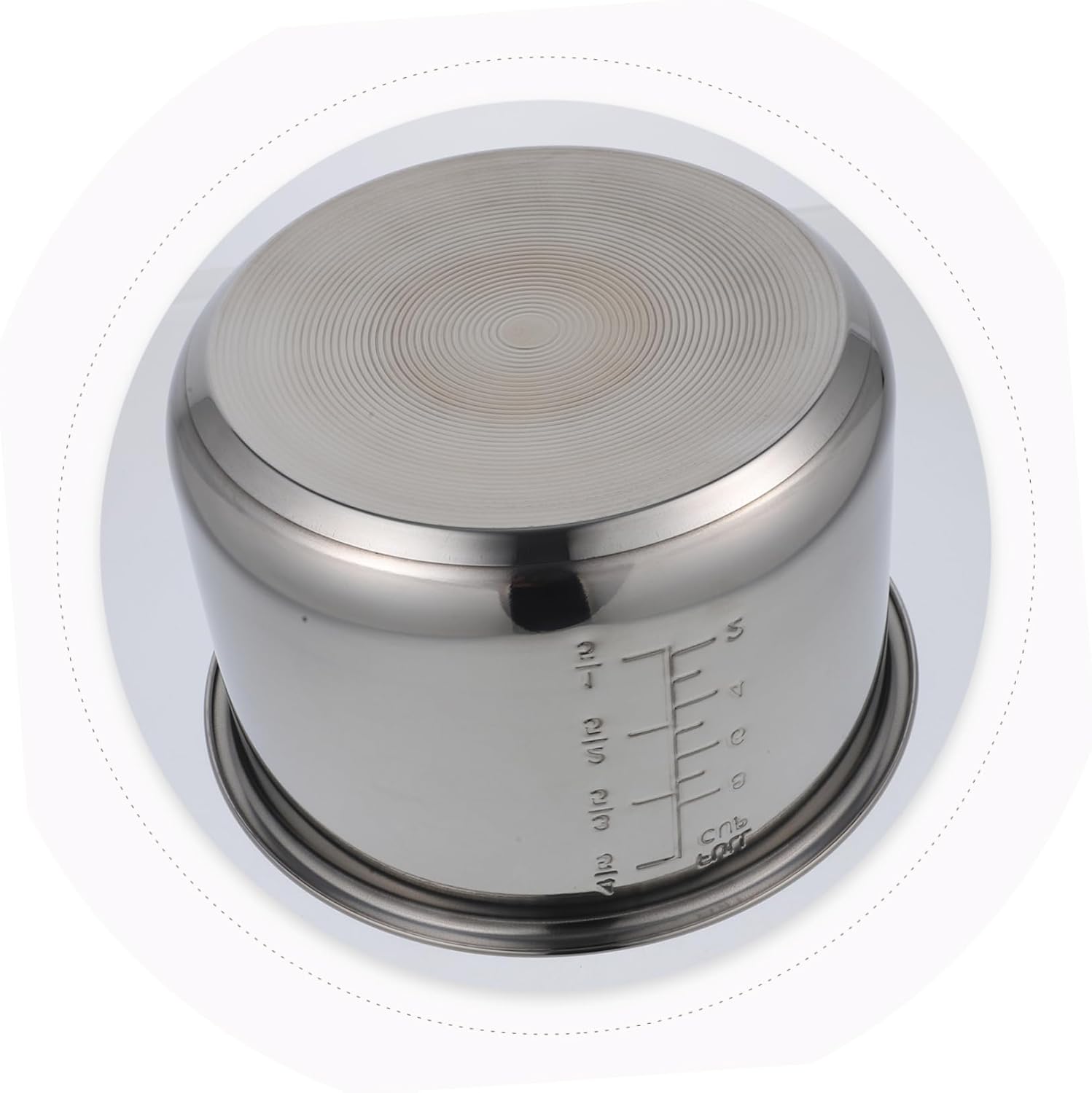 Rice Cooker Liner Non Stick Inner Pot Rice Inner Pot Rice Cooker Inner Pot Small Pot Inner Cooking Pot Cooker Pots Electric Cooker Liner High Pressure Stainless Steel Pots and Pans