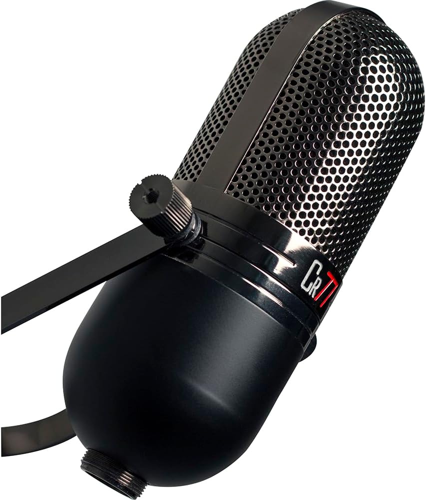 MXL CR77 Vintage Style Dynamic Stage Live Vocal Mircophone with Integrated Shockmount