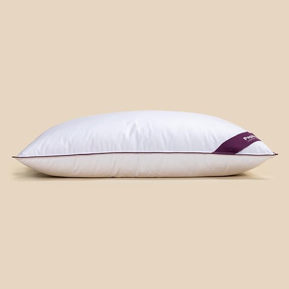PAPILLOW Luxury Duvet 90 Goose Feather Pillow 50 * 70 cm - 100% Goose Feather (90% Tickle Feather + 10% Back Feather)