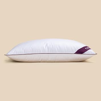 PAPILLOW Luxury Duvet 90 Goose Feather Pillow 50 * 70 cm - 100% Goose Feather (90% Tickle Feather + 10% Back Feather)