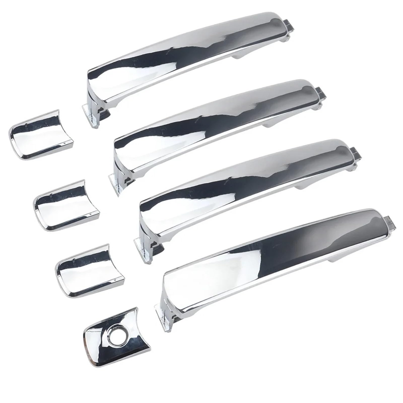 HILLAR Door Outer Handle for Nissan for Murano for Rogue 2003-2015 Chrome Exterior Door Handle 80640-CA012 80645-CA000