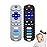 YAPROMO 2Pcs Teething Toys, Silicone TV Remote Teethers for Baby Toy Remote Teethetr for Infant Toddler Kids/Boy/Girl, BPA Free and Refrigerator Safe