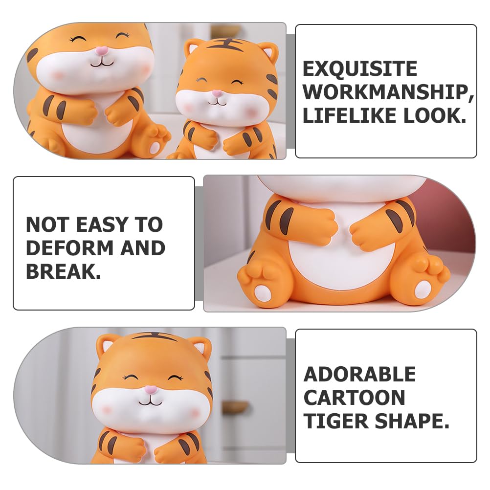 LIFKOME Coin Bank Cute Animal Shape Piggy Bank Unbreakable Saving Money Bank Saving Jar Decorative Money Pot Coin Bank for Birthday