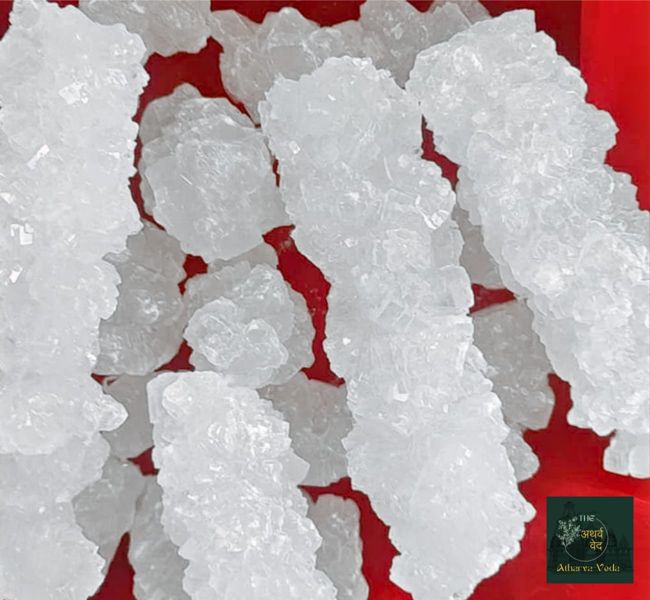 The Atharva-Veda Dhaga mishri, Rock sugar misri 200gm, Dhage wali mishri, Patika bellam, Mishri dhage wali, Thread sugar candy, Thread misri, Rock Sugar - No Impurity
