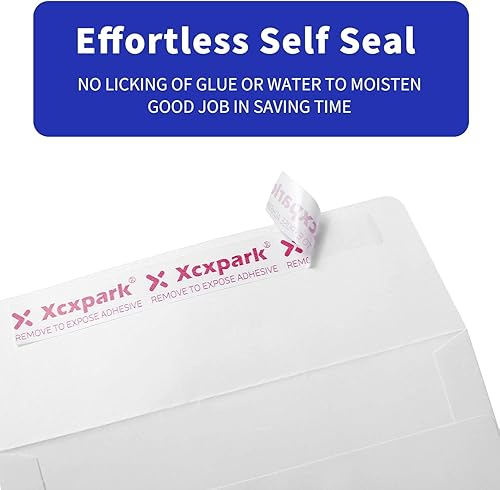 Miniatura 4 de 200 sobres de invitación imprimibles A6 de 4.75 x 6.5 pulgadas, sobres de papel blanco autosellados de 120 GSM para invitaciones, papeles, fotos,