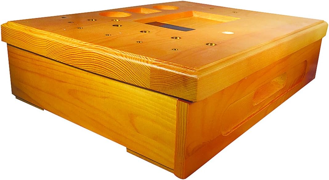 Angler Fly Tying Fishing Kit Tool Organizer - Wooden Fly Fishing Desk for 12 Fly Fishing Tools - Store Fly Tying Materials, Scissors, Bobbin, Thread : Sports & Outdoors