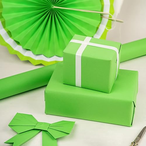 Vista 134 de RUSPEPA Rollo grande de papel de estraza de 30 x 393 pulgadas (32.8 pies), papel de regalo morado reciclable para envolver regalos de cumpleaños