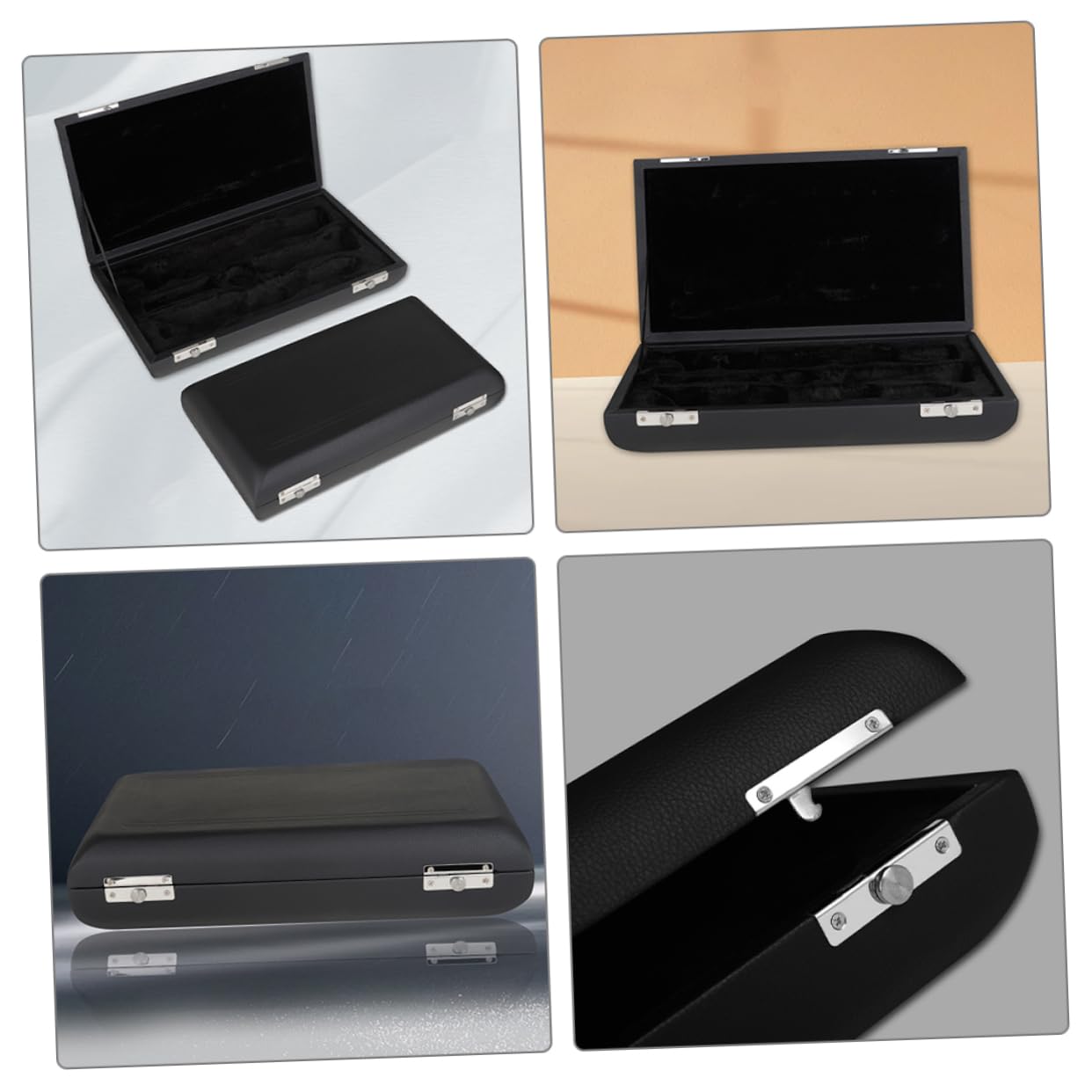 Hemoton Shockproof Oboe Storage Case Metal Press-lock Buckle for Convenient Access Protection