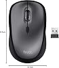 Trust 24549 YVI+ Silent Wireless Mouse - Black