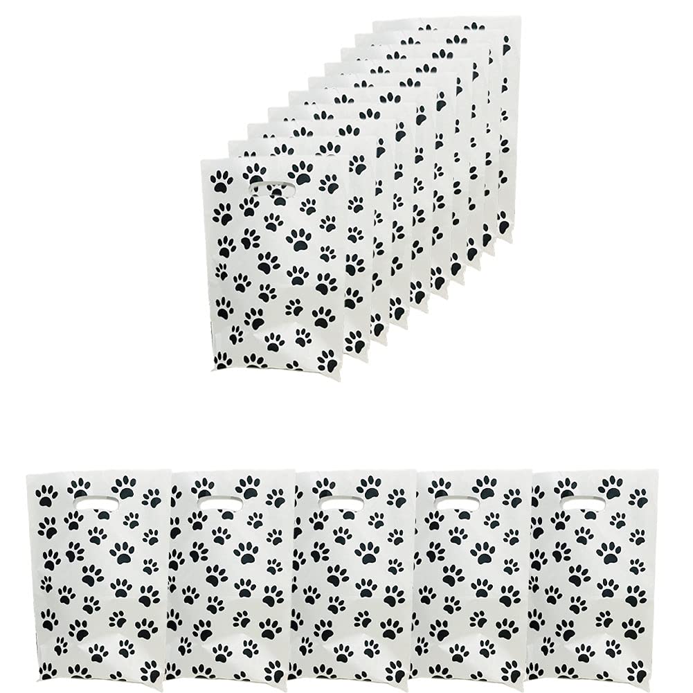 Buy LEBERY 30pcs Puppy Dog Paw Gift Bag, Dog Paw Party Bags, Dog Paw