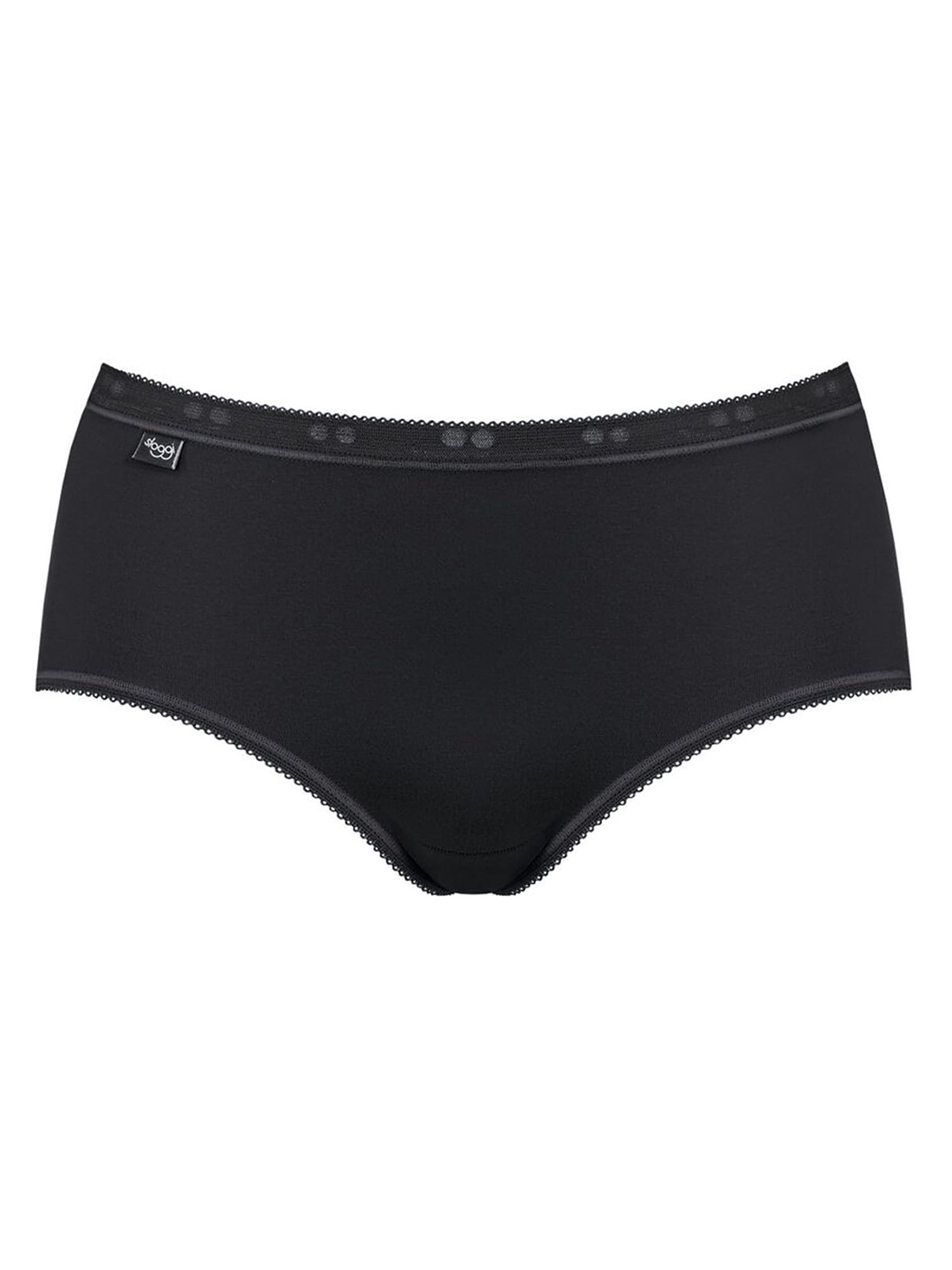 Sloggi Women's Basic+ Midi Brief, Black, 20 UK