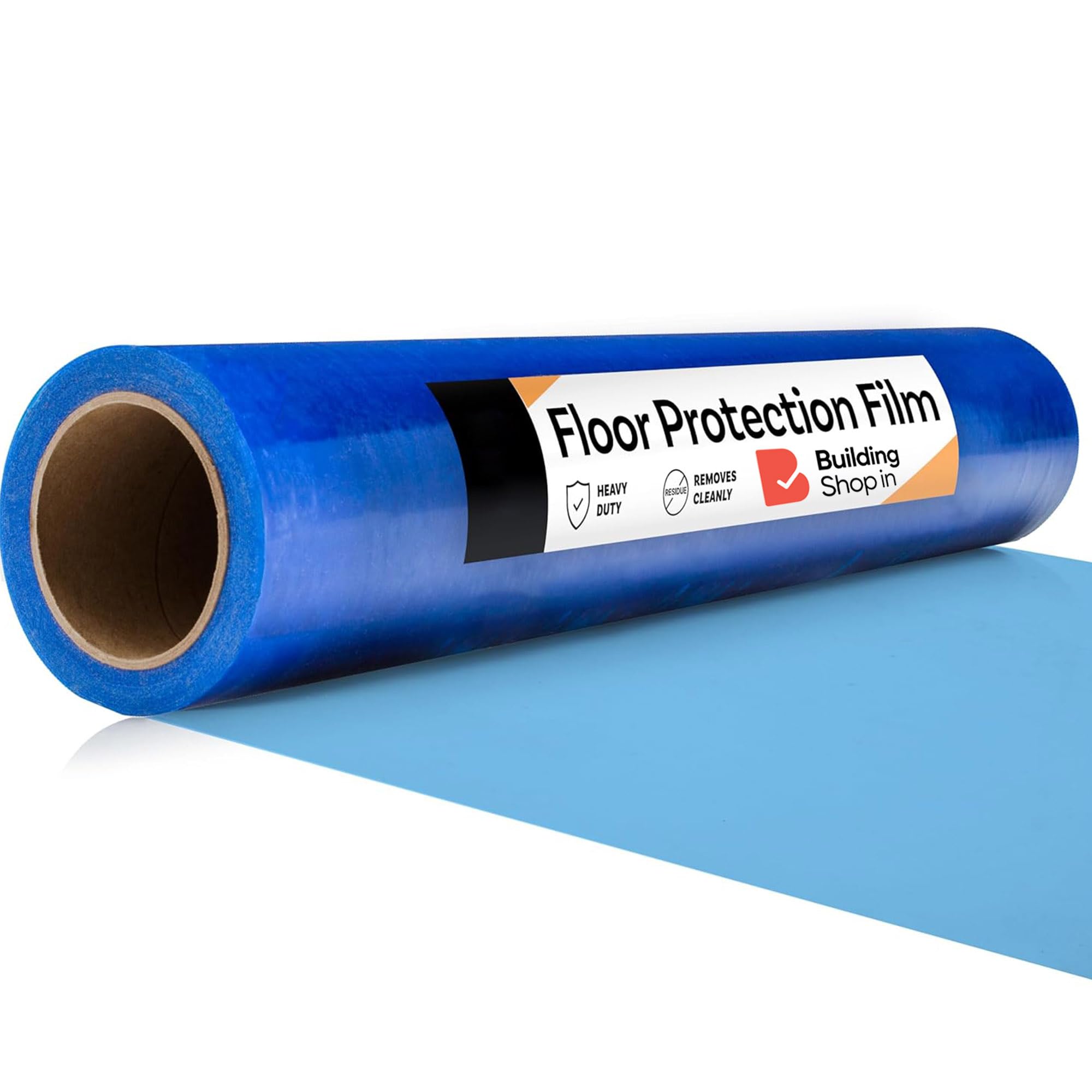 Buildingshop Blue Floor Protection Film - 2 ft X 100 ft (Pack Of 4) Self Adhesive Floor Protector for Moving and Construction, Temporary Floor/Windows Covering for Protection (B0D6B4NP53) Amazon Price History, Amazon Price Tracker