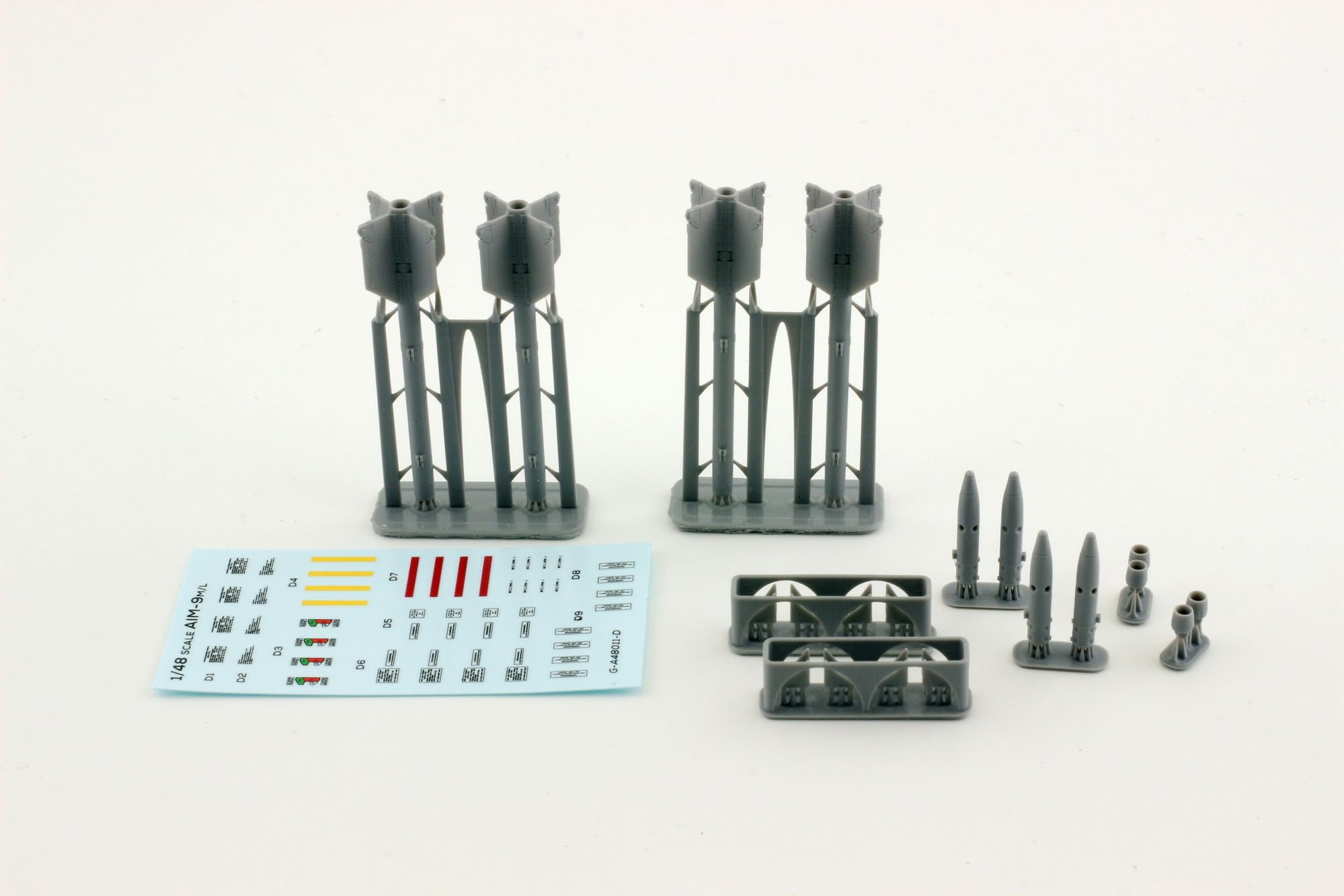 kaiham商品になります！ Amazon.co.jp: Orange Hobby 1/48 AIM-9M Sidewinder Missile (Pair, 4