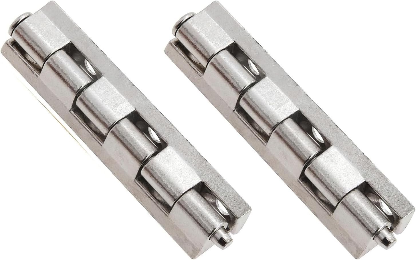 8 Bisagras Desmontables con Pasador Cromado/Latonado 53 mm – WOLFPACK (Cromado 8 unidades)